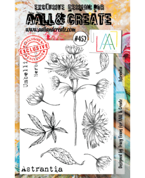AALL and Create Clear Stamp Set A5 Astrantia (AALL-TP-452)*