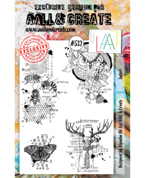 AALL and Create Clear Stamp Set A5 Safari (AALL-TP-532)* AALL and Create Clear Stamp Set A5 Safari (AALL-TP-532)*
