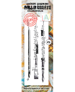 AALL and Create Clear Stamp Set Border Brushes (AALL-TP-026)*