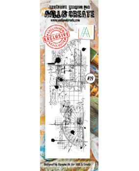 AALL and Create Clear Stamp Set Border Protractor (AALL-TP-029)* AALL and Create Clear Stamp Set Border Protractor (AALL-TP-029)*