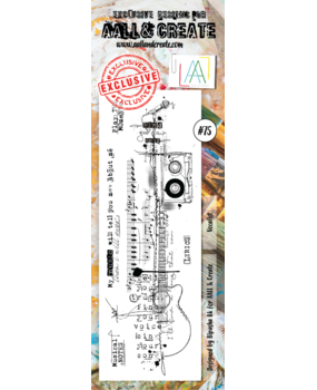 AALL and Create Clear Stamp Set Border Vocatist (AALL-TP-075)