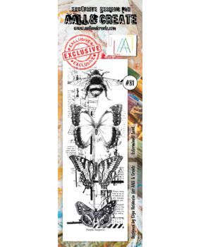 AALL and Create Clear Stamp Set Border Exterminati Sunt (AALL-TP-081)