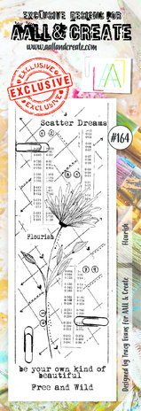 AALL and Create Clear Stamp Set Border Flourish (AALL-TP-164) AALL and Create Clear Stamp Set Border Flourish (AALL-TP-164)