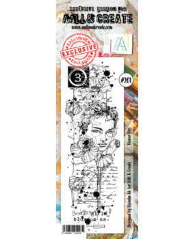 AALL and Create Clear Stamp Set Border Flower Girl (AALL-TP-201) AALL and Create Clear Stamp Set Border Flower Girl (AALL-TP-201)