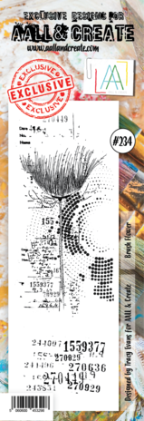 AALL and Create Clear Stamp Set Border Brush Flower (AALL-TP-234) AALL and Create Clear Stamp Set Border Brush Flower (AALL-TP-234)