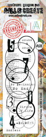AALL and Create Clear Stamp Set Border Endless Circles (AALL-TP-618) AALL and Create Clear Stamp Set Border Endless Circles (AALL-TP-618)