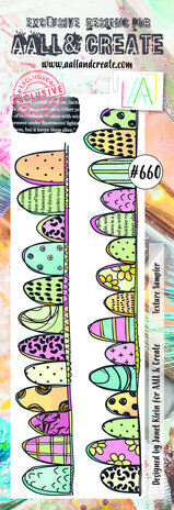 AALL and Create Clear Stamp Set Border Texture Sampler (AALL-TP-660) AALL and Create Clear Stamp Set Border Texture Sampler (AALL-TP-660)