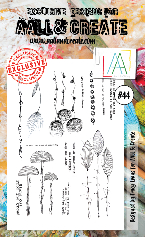 AALL and Create Clear Stamp Set A6 Stand Out (AALL-TP-044) AALL and Create Clear Stamp Set A6 Stand Out (AALL-TP-044)
