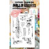 AALL and Create Clear Stamp Set A6 Musical Gears (AALL-TP-059)*