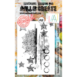AALL and Create Clear Stamp Set A6 Lacy Graffiti (AALL-TP-060)