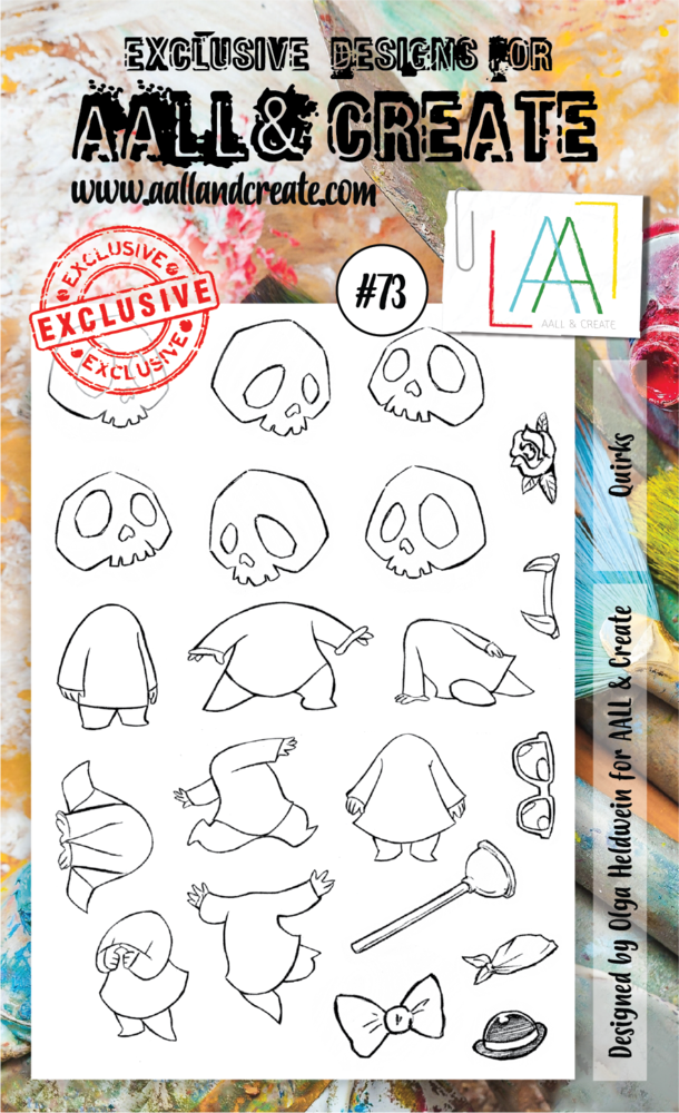 AALL and Create Clear Stamp Set A6 Quirks (AALL-TP-073) AALL and Create Clear Stamp Set A6 Quirks (AALL-TP-073)
