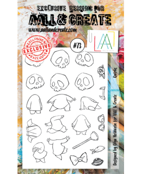 AALL and Create Clear Stamp Set A6 Quirks (AALL-TP-073) AALL and Create Clear Stamp Set A6 Quirks (AALL-TP-073)