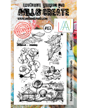 AALL and Create Clear Stamp Set A6 Botanicals (AALL-TP-153)* AALL and Create Clear Stamp Set A6 Botanicals (AALL-TP-153)*
