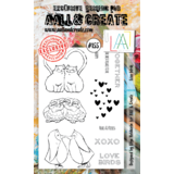 AALL and Create Clear Stamp Set A6 Love Birds (AALL-TP-155)