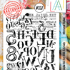 AALL and Create Clear Stamp Set A6 Mirrored Alphas (AALL-TP-337) AALL and Create Clear Stamp Set A6 Mirrored Alphas (AALL-TP-337)