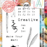 AALL and Create Clear Stamp Set A6 Pen & Ink (AALL-TP-341) AALL and Create Clear Stamp Set A6 Pen & Ink (AALL-TP-341)
