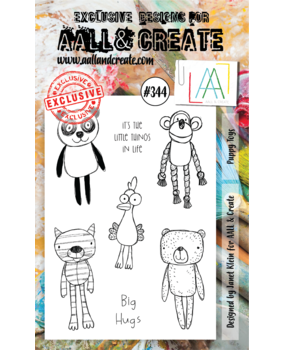 AALL and Create Clear Stamp Set A6 Puppy Toys (AALL-TP-344)* AALL and Create Clear Stamp Set A6 Puppy Toys (AALL-TP-344)*