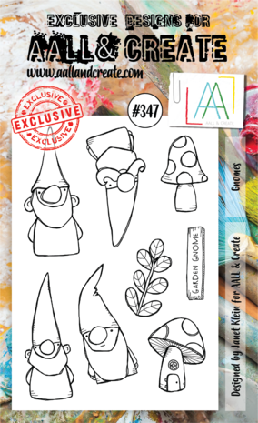 AALL and Create Clear Stamp Set A6 Gnomes (AALL-TP-347)