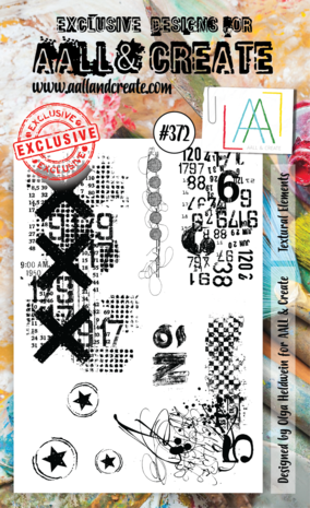 AALL and Create Clear Stamp Set A6 Textural Elements (AALL-TP-372) AALL and Create Clear Stamp Set A6 Textural Elements (AALL-TP-372)