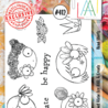 AALL and Create Clear Stamp Set A6 Head Starts (AALL-TP-412) AALL and Create Clear Stamp Set A6 Head Starts (AALL-TP-412)