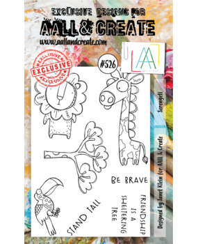 AALL and Create Clear Stamp Set A6 Serengeti (AALL-TP-526) AALL and Create Clear Stamp Set A6 Serengeti (AALL-TP-526)