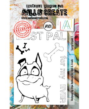 AALL and Create Clear Stamp Set A7 Furry Friends 2 (AALL-TP-101)*