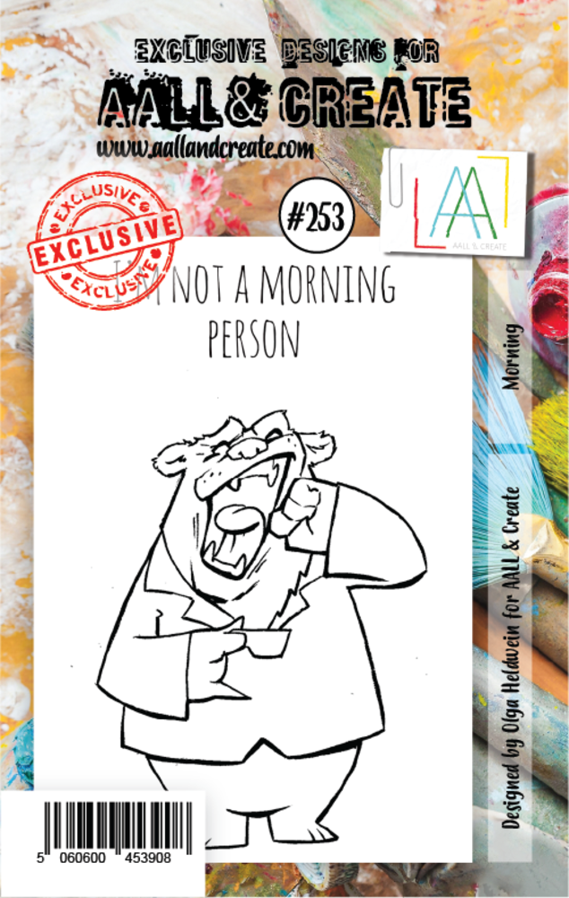 AALL and Create Clear Stamp Set A7 Morning (AALL-TP-253) AALL and Create Clear Stamp Set A7 Morning (AALL-TP-253)