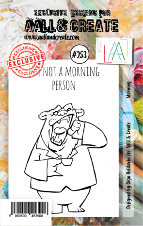 AALL and Create Clear Stamp Set A7 Morning (AALL-TP-253) AALL and Create Clear Stamp Set A7 Morning (AALL-TP-253)