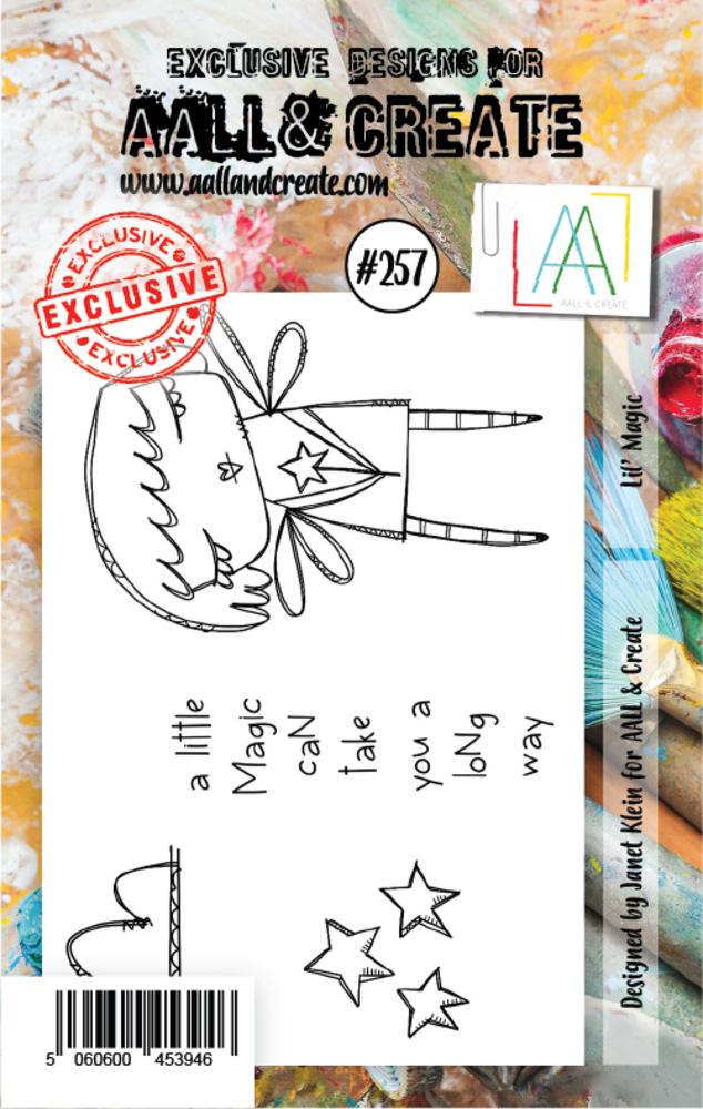 AALL and Create Clear Stamp Set A7 Lil' Magic (AALL-TP-257) AALL and Create Clear Stamp Set A7 Lil' Magic (AALL-TP-257)