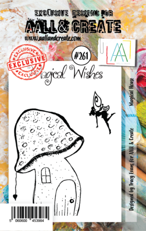 AALL and Create Clear Stamp Set A7 Magical House (AALL-TP-261)