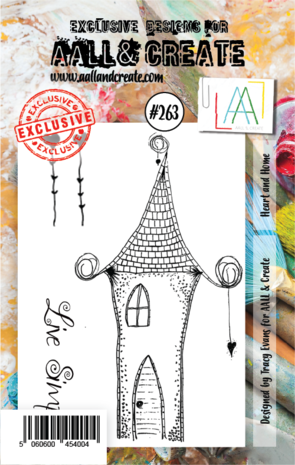 AALL and Create Clear Stamp Set A7 Heart and Home (AALL-TP-263) AALL and Create Clear Stamp Set A7 Heart and Home (AALL-TP-263)