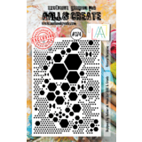 AALL and Create Clear Stamp Set A7 Reverse Hexagons (AALL-TP-374)*