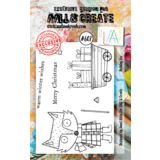 AALL and Create Clear Stamp Set A7 Holiday Fox (AALL-TP-607)