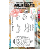 AALL and Create Clear Stamp Set A7 Miss Merry (AALL-TP-608)