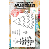 AALL and Create Clear Stamp Set A7 Oh Christmas Tree (AALL-TP-609)