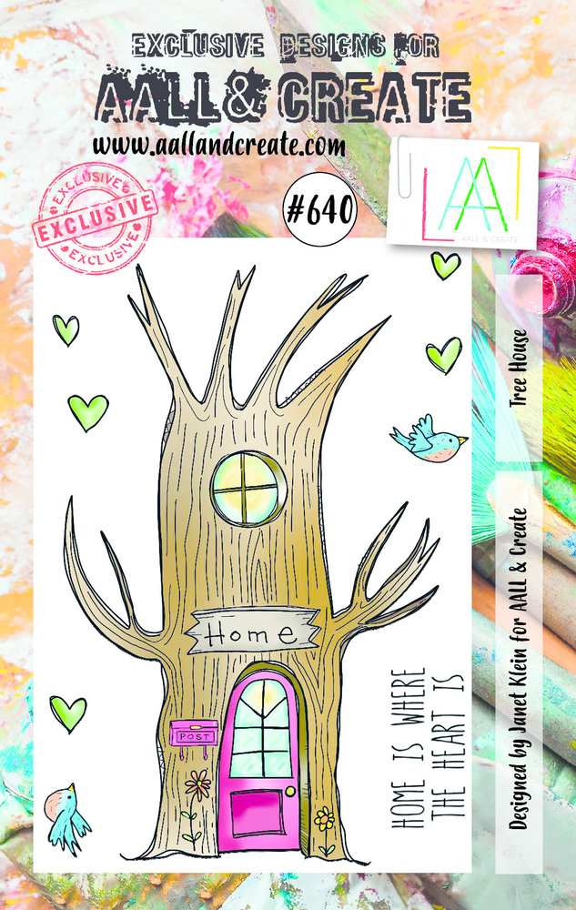AALL and Create Clear Stamp Set A7 Tree House (AALL-TP-640) AALL and Create Clear Stamp Set A7 Tree House (AALL-TP-640)