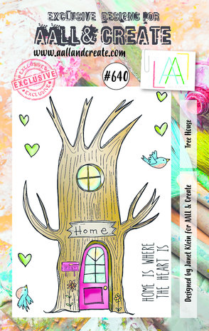 AALL and Create Clear Stamp Set A7 Tree House (AALL-TP-640) AALL and Create Clear Stamp Set A7 Tree House (AALL-TP-640)