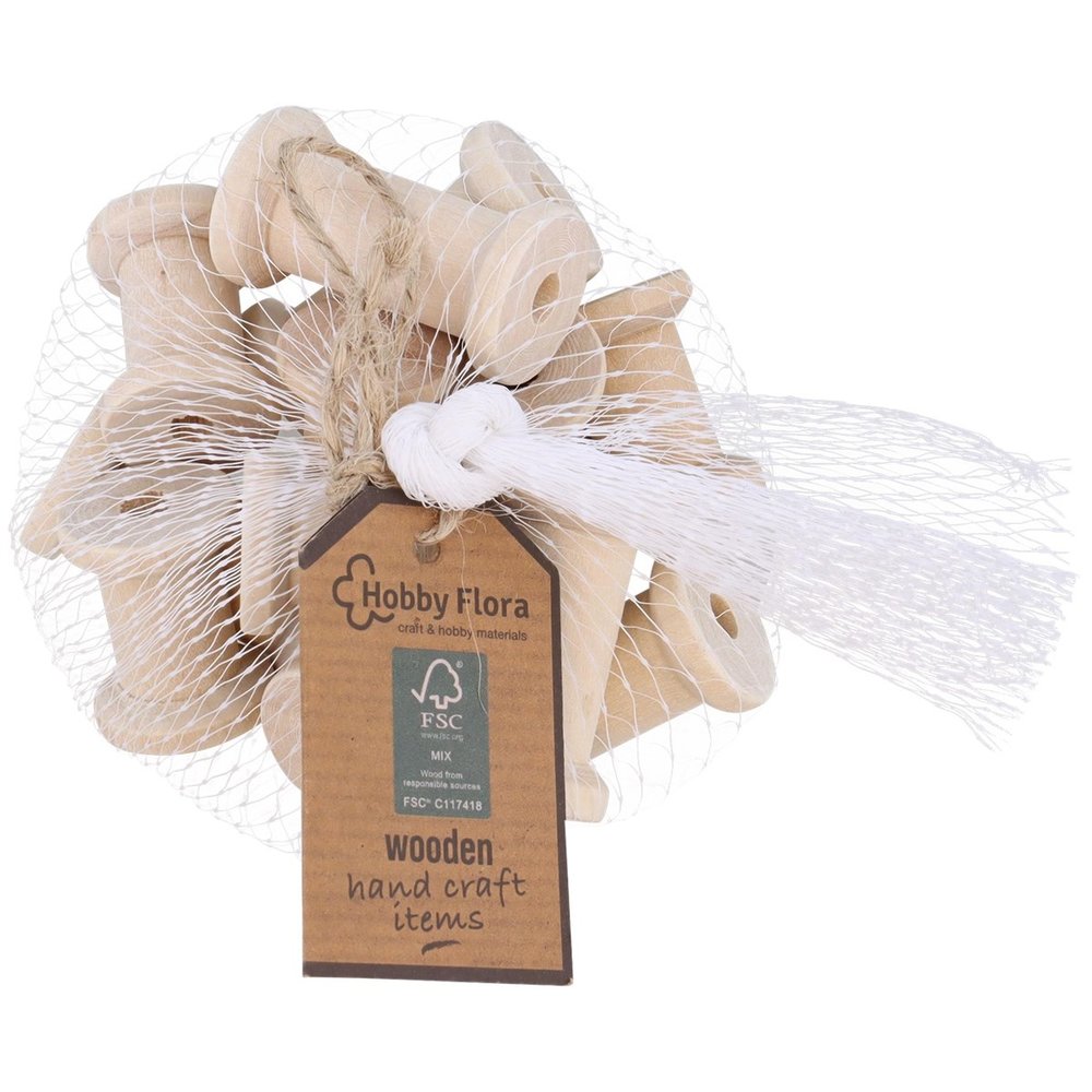 Hobby Flora Houten Klosjes (2575707) Hobby Flora Houten Klosjes (2575707)