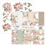 ScrapBoys Vintage Legend 8x8 Inch Paper Pad (VILE-10)