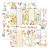 ScrapBoys Sweet Childhood 12x12 Inch Paper Set (SWCH-08)