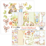 ScrapBoys Sweet Childhood 8x8 Inch Paper Pad (SWCH-10)