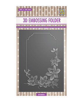 Nellie Snellen Flowers Daffodil 3D Embossing Folder (EF3D044) Nellie Snellen Flowers Daffodil 3D Embossing Folder (EF3D044)