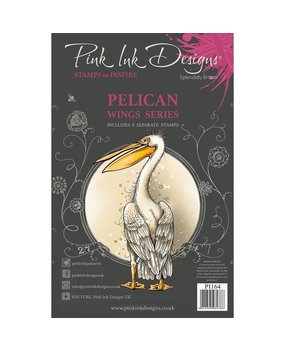 Pink Ink Designs Pelican A5 Clear Stamp (PI164)