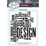 Creative Expressions Typology A6 Clear Stamp Set (CEASR049)