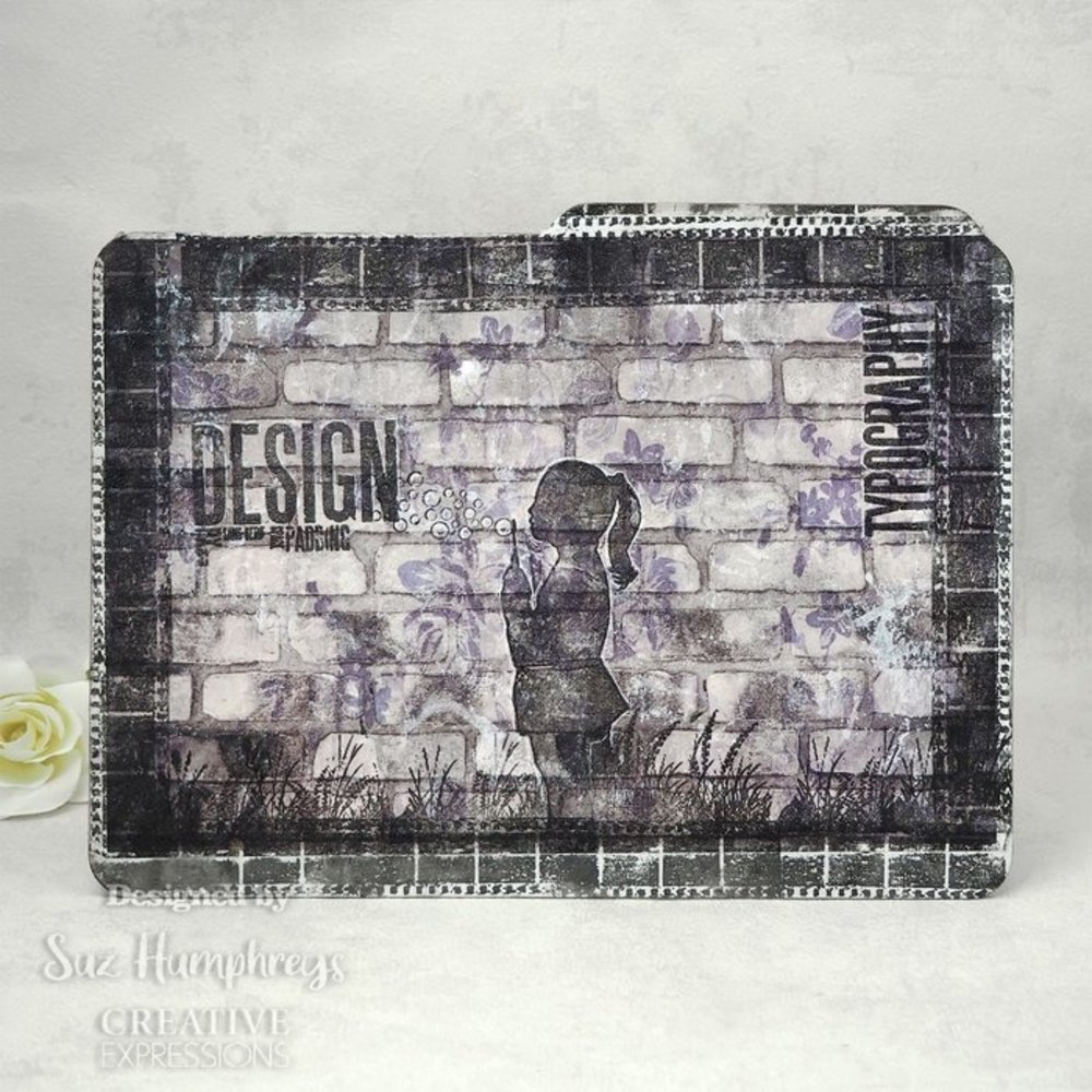 Creative Expressions Typology A6 Clear Stamp Set (CEASR049)