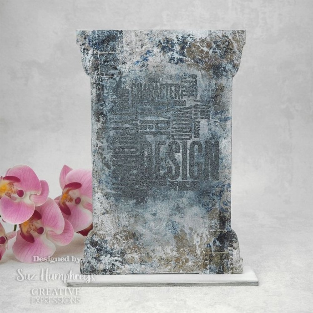 Creative Expressions Typology A6 Clear Stamp Set (CEASR049)