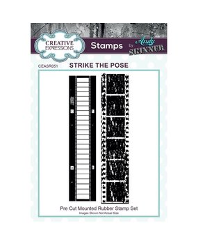 Creative Expressions Strike The Pose A6 Clear Stamp Set (CEASR051) Creative Expressions Strike The Pose A6 Clear Stamp Set (CEASR051)