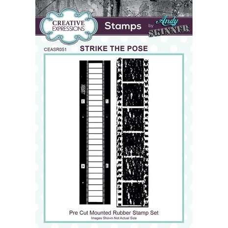 Creative Expressions Strike The Pose A6 Clear Stamp Set (CEASR051)
