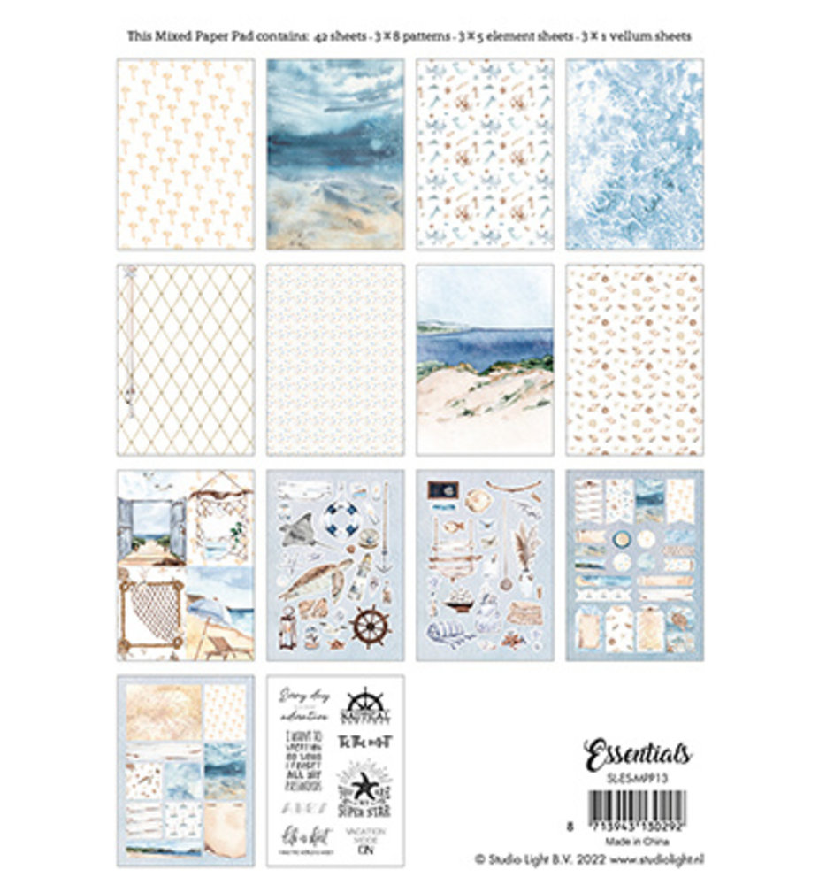 Studio Light A5 Mixed Paper Pad (SL-ES-MPP13) Studio Light A5 Mixed Paper Pad (SL-ES-MPP13)