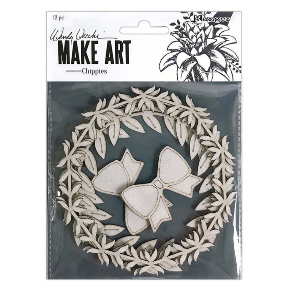 Ranger Make Art Chippies Wreaths (WVA78661) Ranger Make Art Chippies Wreaths (WVA78661)